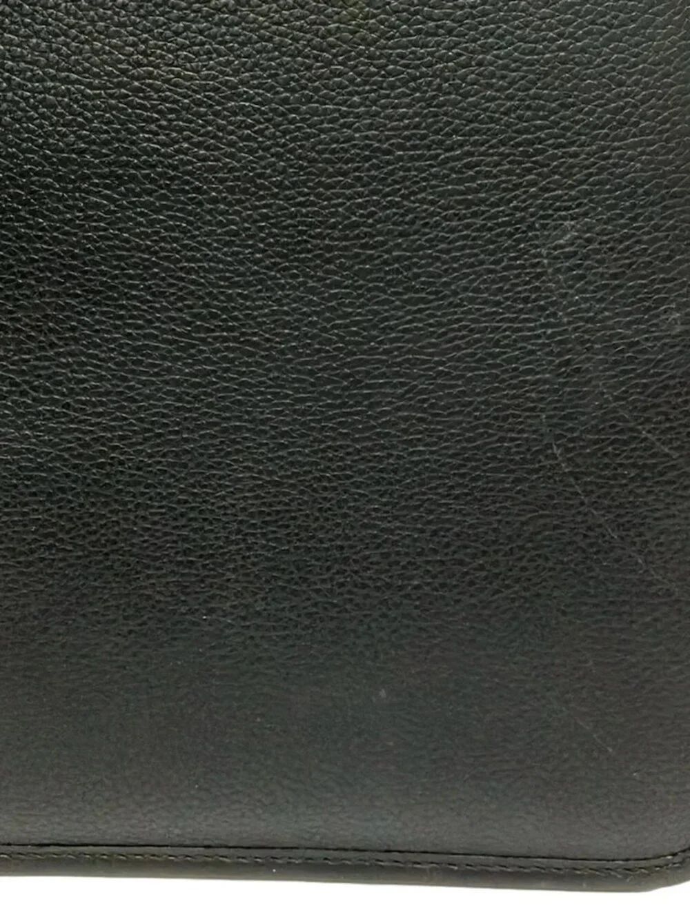 BALLY Black Leather Business Bag